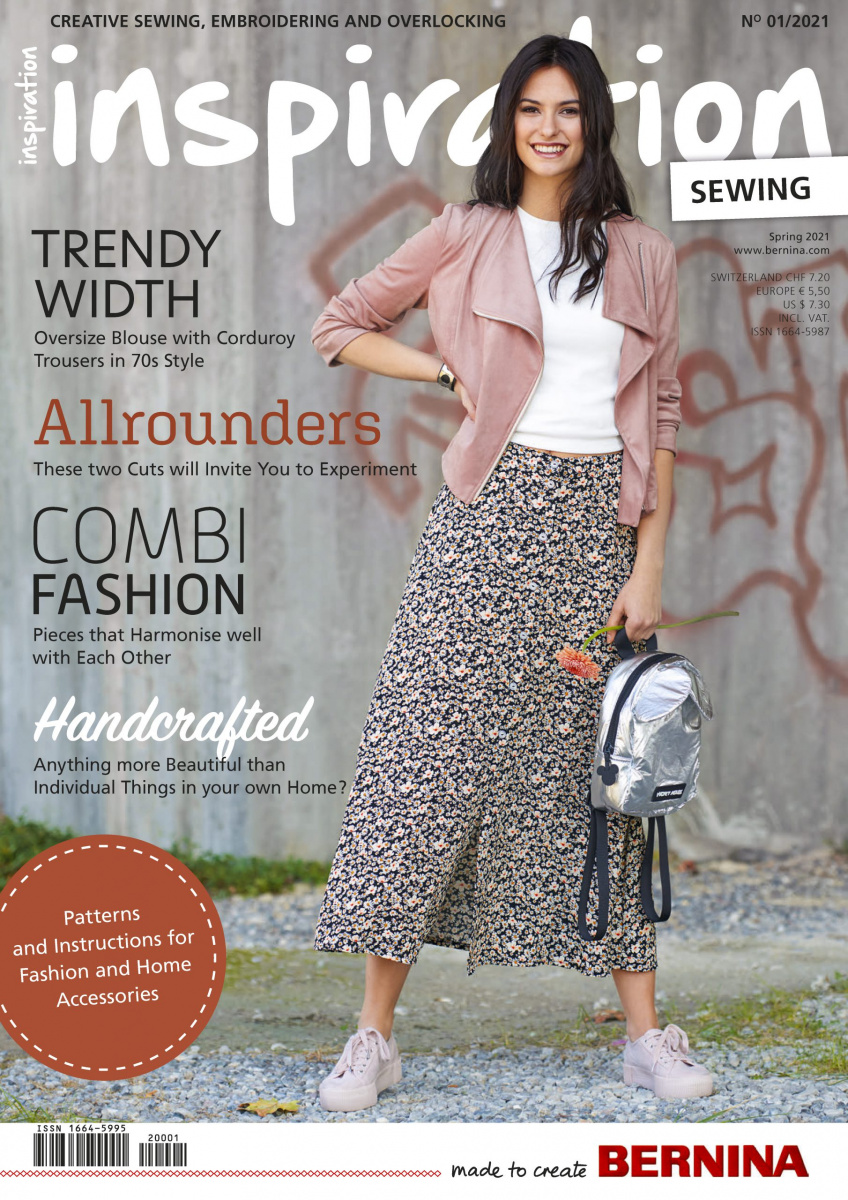  Bernina журнал INSPIRATION 01/21