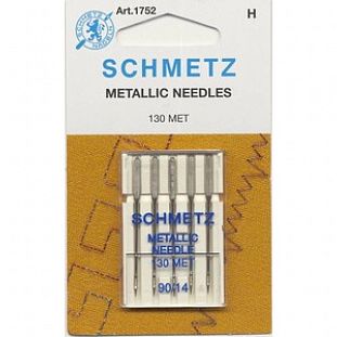Schmetz Иглы для металлизированных нитей 130 MET NM №90 5шт