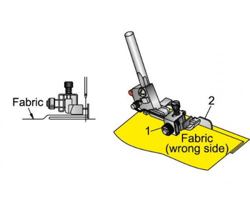 Bernette Лапка для оверлока для потайного стежка к b44 и b48