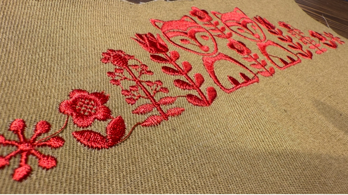 СТЫКОВКА ДИЗАЙНОВ МАШИННОЙ ВЫШИВКИ