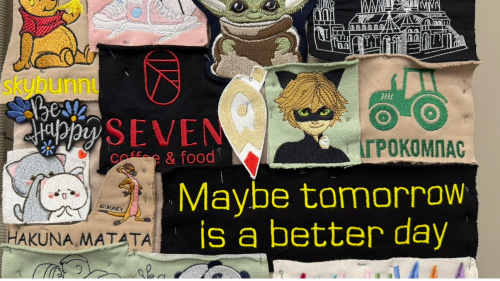 ВЫШИВКА НА ТРИКОТАЖЕ