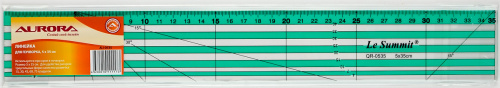 Aurora Линейка для пэчворка 5*35см