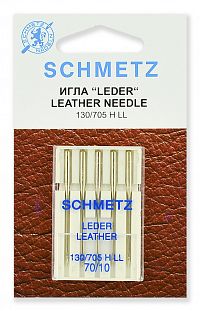 Schmetz Иглы для кожи 130/705H-LL №70 5шт