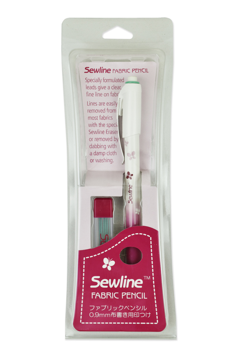 Sewline Карандаш для ткани автоматический, зеленый