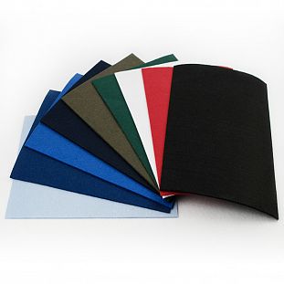 Aurora Felt Шевронная ткань черная 300г/м2 90см
