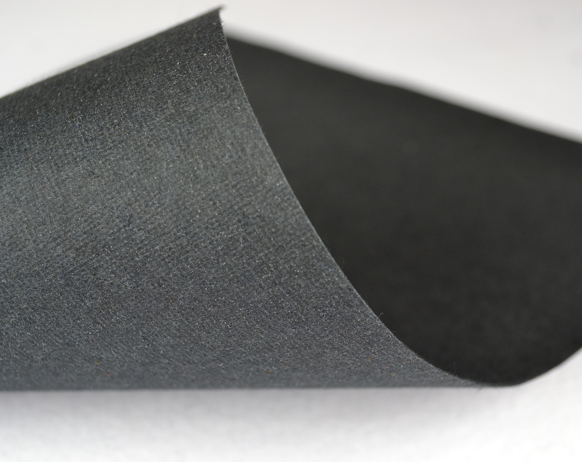 Aurora флизелин неклеевой отрывной, хлопок 80 /м2, 100см, черный