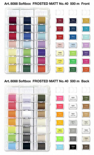 Madeira Набор Frosted Matt 40*500м