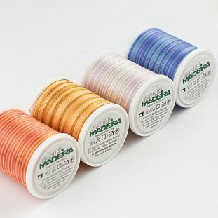 Madeira Нитки вышивальные Cotona №30 multicolor 400м