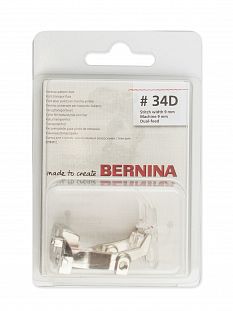 Bernina Лапка для шв. маш. №34D для реверсных стежков с прозрачной подошвой Bernina Лапка для шв. маш. №34D для реверсных стежков с прозрачной подошвой