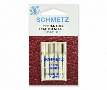 Schmetz Иглы для кожи 130/705H-LL №120 5шт
