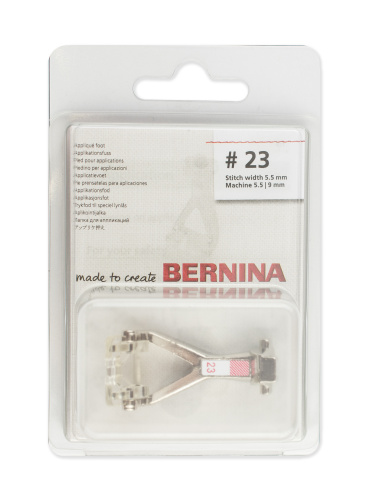  Bernina Лапка для шв. маш. №23 для аппликаций