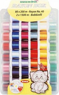 Madeira Набор Rayon (82х200м) Madeira Набор Rayon (82х200м)