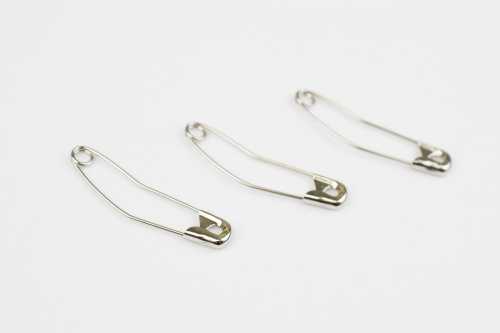 Aurora Булавки английские изогнутые, 50 мм