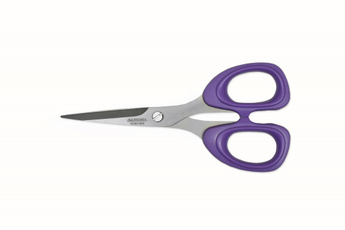 Aurora Ножницы универсальные с покрытием антискотч 13см.«Хобби»
