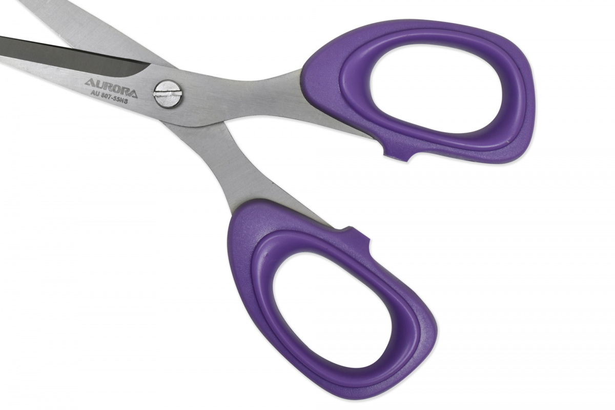 Aurora Ножницы универсальные с покрытием антискотч 13см.«Хобби»