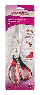 Ножницы Aurora волна(3.5мм) 23см