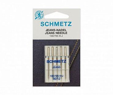 Schmetz Иглы для джинсы 130/705H-J №80 5шт