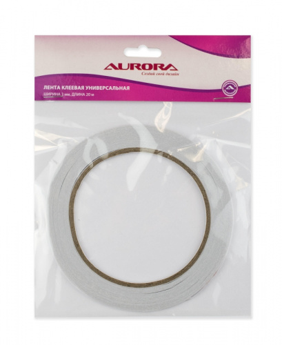 Aurora Лента клеевая универс.3мм 20м