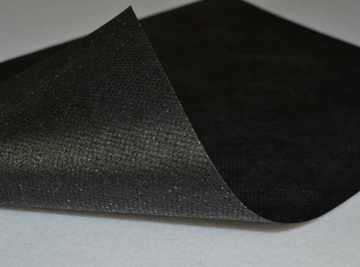 Aurora Spunbond флизелин отрезной, с покрытием 80+20 гр/м2, черный