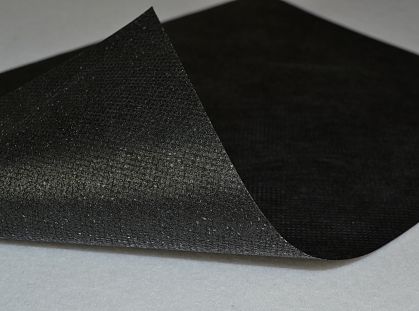 Aurora Spunbond флизелин отрезной, с покрытием 80+20 гр/м2, черный