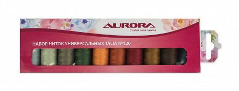 Aurora Набор ниток универсальных Talia №120