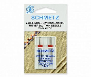 Schmetz Иглы стандартные двойные 130/705H ZWI №90/3,0 2шт