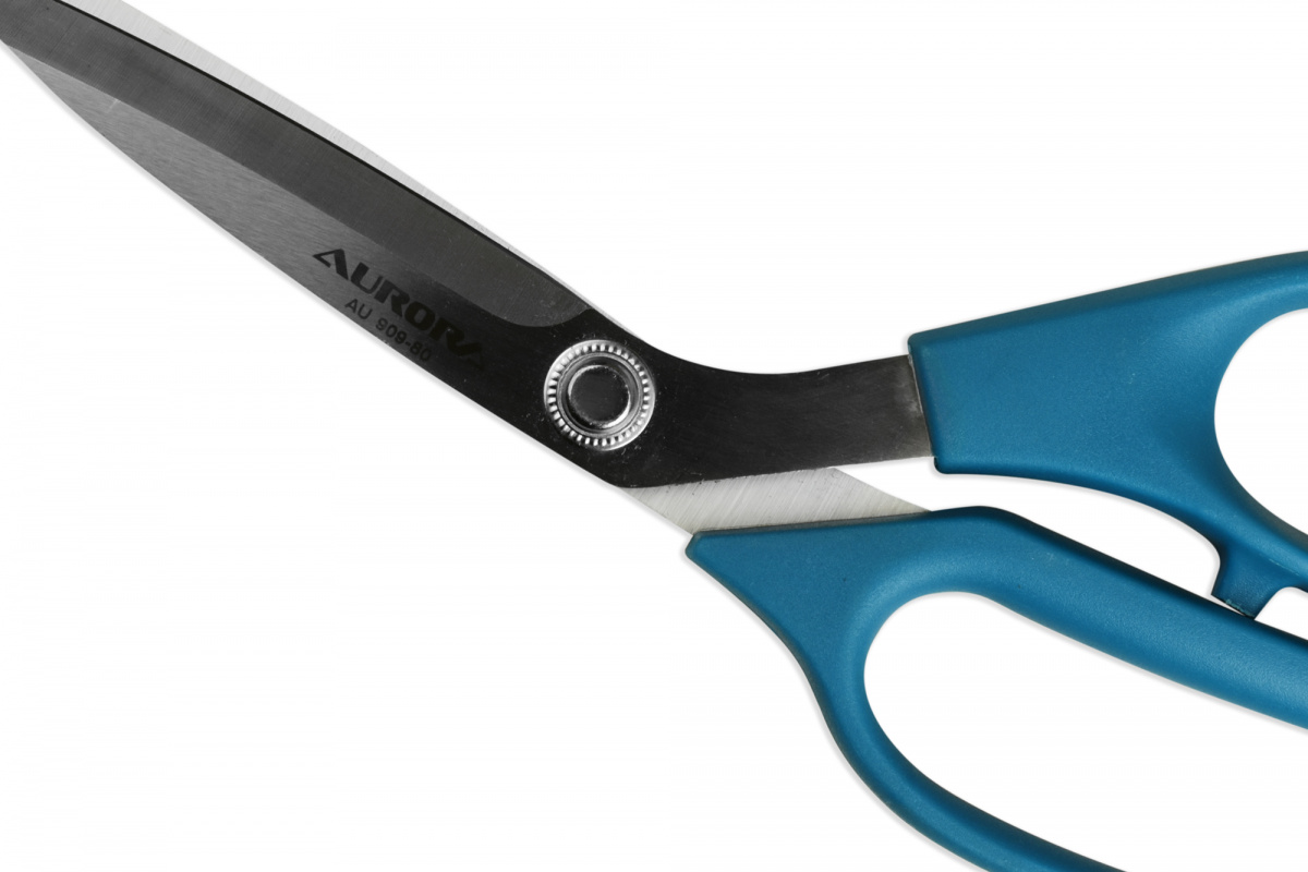 Aurora Ножницы портновские Aurora с защитным колпачком, серия Profi