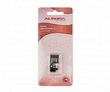 Aurora Лапка оверлочная "C" с кисточкой Aurora Лапка оверлочная "C" с кисточкой