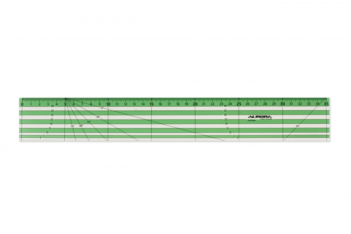 Aurora Линейка для пэчворка 5*35см