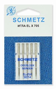 Schmetz Иглы для плоскошовных машин ELx705CF №90 5 шт. 