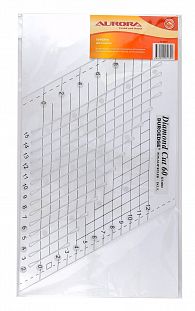 Aurora Линейка для пэчворка "Ромбовидная"