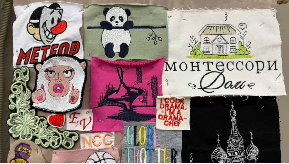 ВЫШИВКА НА ТРИКОТАЖЕ