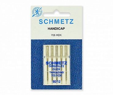 Schmetz Иглы легковдеваемые 130/705H №80 5шт