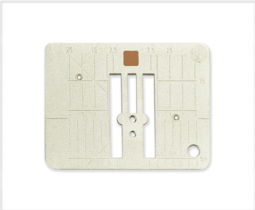  Bernina Игольная пластина для прямых строчек/CutWork (см/дюймы) B1 B4 B5