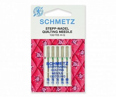 Schmetz Иглы для квилтинга 130/705H-Q №№ 75-90 5шт