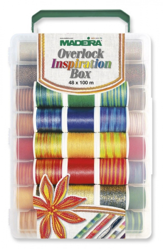 Madeira Набор Overlock Cotona 4, Decora 6 и Glamour 8