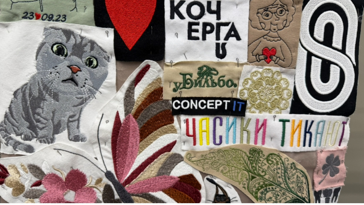 ВЫШИВКА НА ТРИКОТАЖЕ