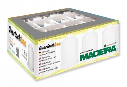 Madeira Набор для оверлока Aerolock 9*1200м, Aeroflock 3*1000м