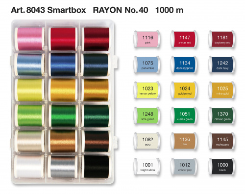 Madeira Набор Rayon № 40