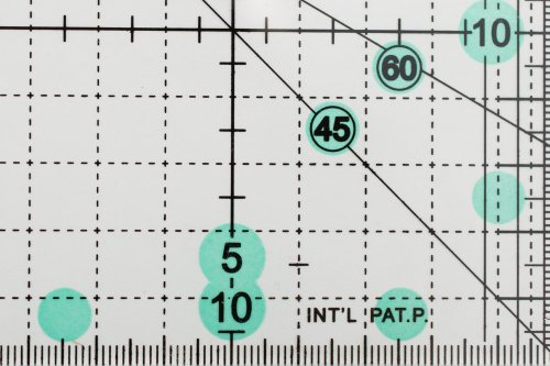 Aurora Линейка для пэчворка 15х15