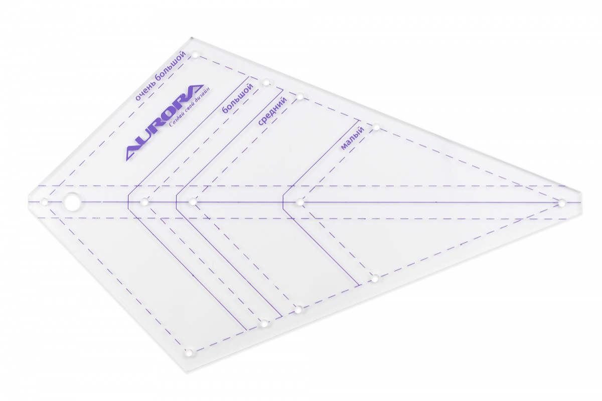 Aurora Шаблон для пэчворка "Звездные блоки" 